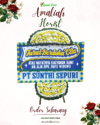 Papan Bunga Duka di Umbulrejo
