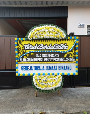 Papan Bunga Duka di Umbulrejo