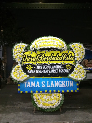 Papan Bunga Duka di Umbulrejo